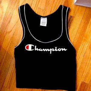 Champion crop top.